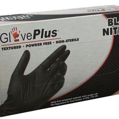 Nitrile Xl Case Of 1000 Industrial Black Glove Pow ...