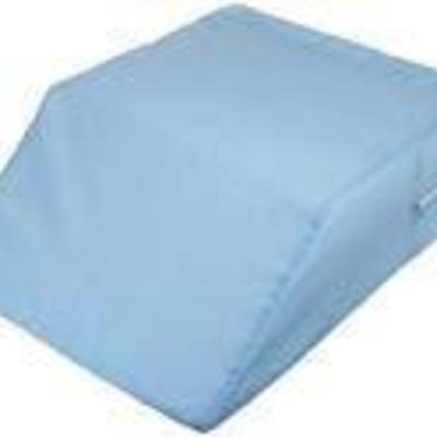 Elevating Leg Rest Pillow with Rest Blue Polycotto ...