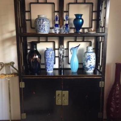 Asian-motif Display Cabinet