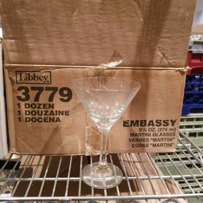 Libbey 9 1 4 OZ Martini Glasses