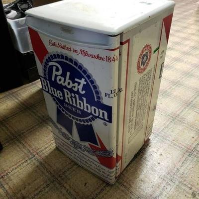 Pabst Blue Ribbon Mini Fridge