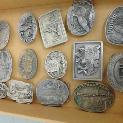 12+ Belt Buckles - Pewter and More