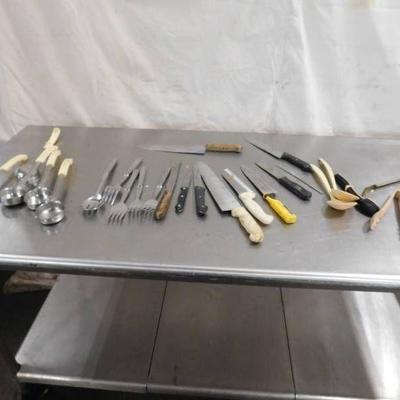 Knives, Ladels, Forks and Tongs