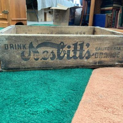 Nesbitt's soda crate