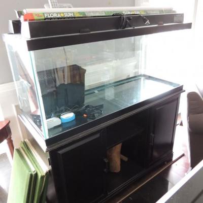 75 gallon fish tank with stand