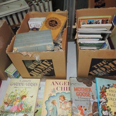vintage cook books, childrens books...more
