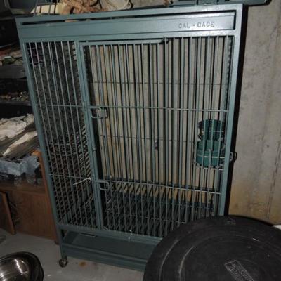 Vintage Cal Cage large bird cage