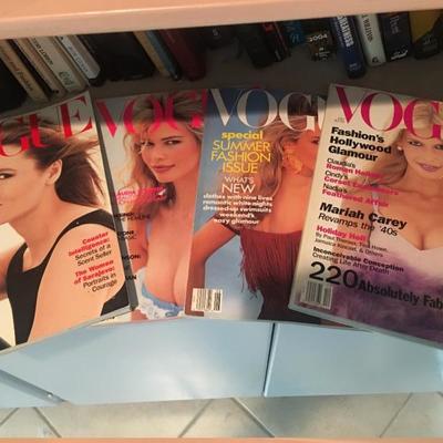 Vintage "Vogue" magazines!
