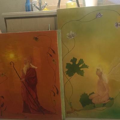 Just a sample of the art collection!