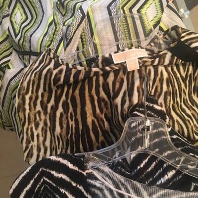 Lots of ladies clothing by Michael Kors, many more nice brand names clothes in gently used shape!