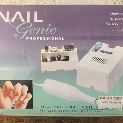 Brand new nail Genie never opened in original box, cost $150 when originally bought!