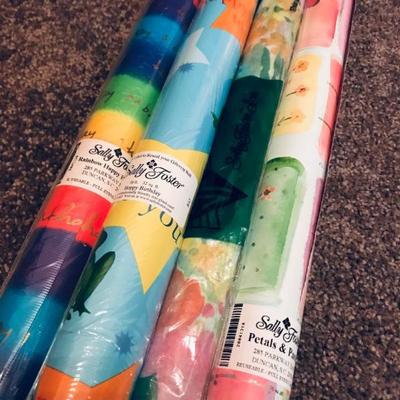 Sally Foster wrapping paper @ $10 each