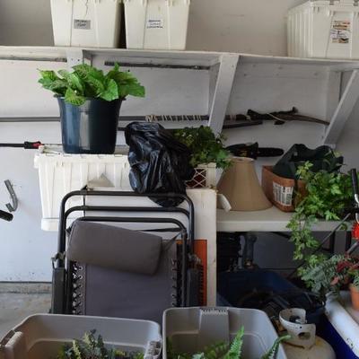 Plants, Garage Items