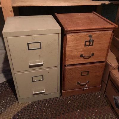 Two Drawer Filing Cabinets