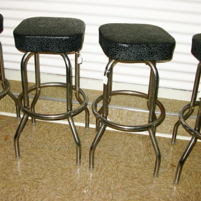 6 vintage bar stools   BUY IT NOW  $ 25.00 EACH