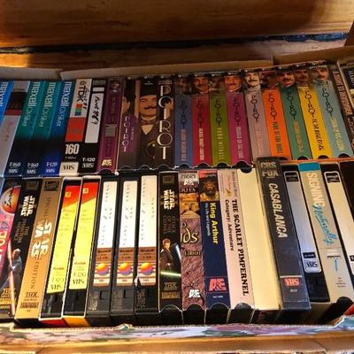 VHS TAPES 