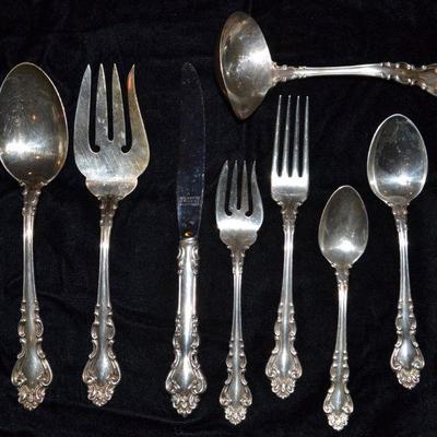 Reed & Barton "Spanish Baroque" sterling silver flatware