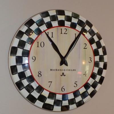 MacKenzie-Childs clock