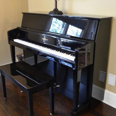 William Knabe & Co. upright piano, model # WMV-245