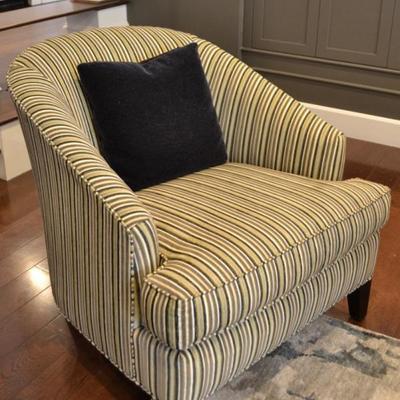 Second Mitchell Gold upholstered chair