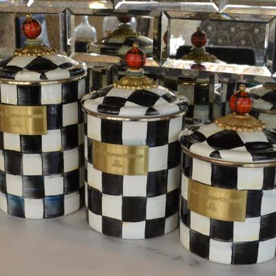 MacKenzie-Childs canister set