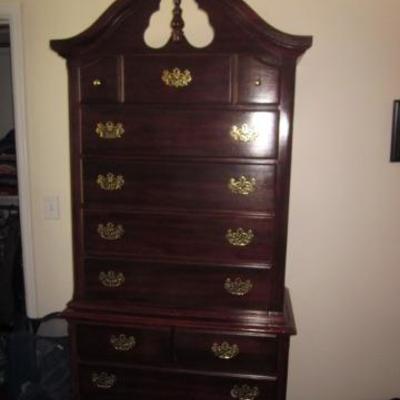 Highboy & Bedroom Chest Of Drawers