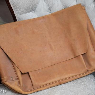 1968 leather USPS bag