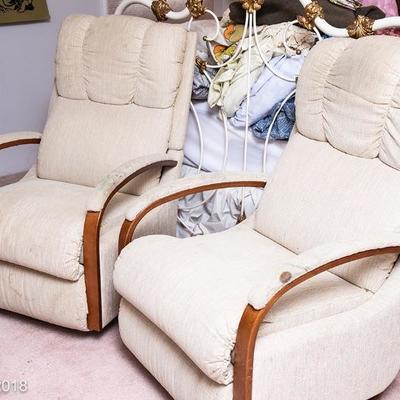 Vintage Lazy Boy matching chairs