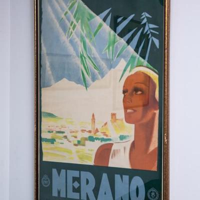 1934 Traveling Poster BY Franz Lenghart 