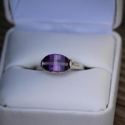Sterling Amethyst Ring
