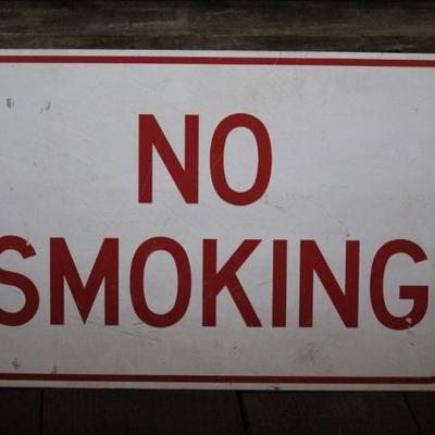 No Smoking Sign