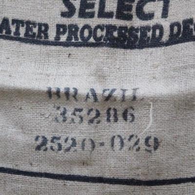 Royal Coffee Burlap Bag