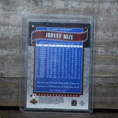 Johnny Mize Card