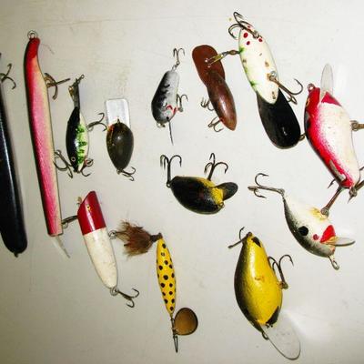 olf hand made fishing lures