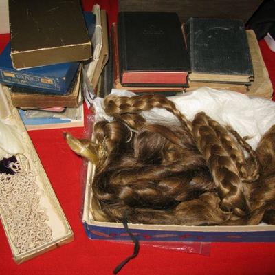 Human hair cut braids . wig making or extensions ? 