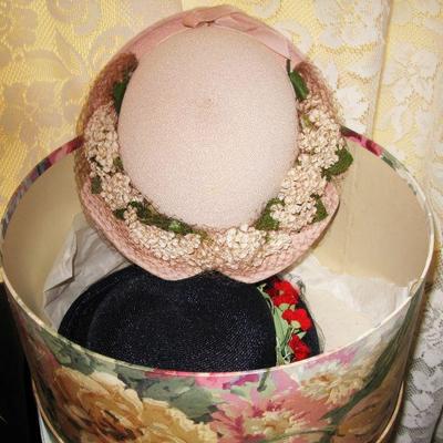 few vintage womens hats