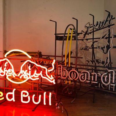 Red Bull Neon Sign and More....