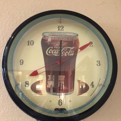 Coca Cola Neon Clock 