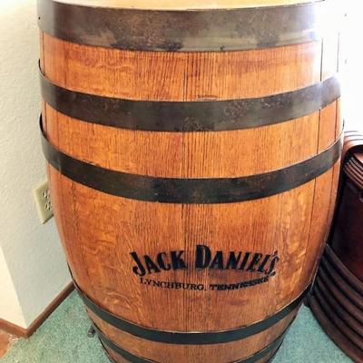 Huge Jack Daniels Whiskey Barrell