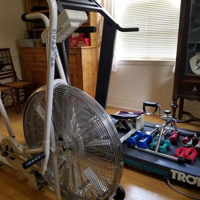 Treadmill, Airdyne Schwinn Bicycle