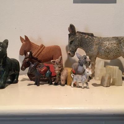 Donkey Figurine Collection