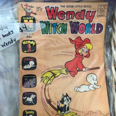 Vintage comic books - Wendy's Witch World