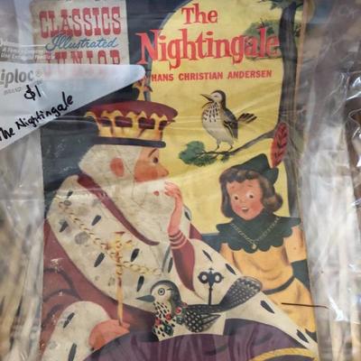 Vintage comic books - The Nightingale