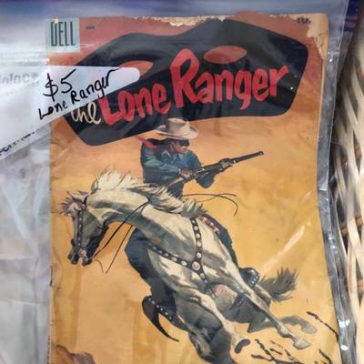 Vintage comic books - The Lone Ranger