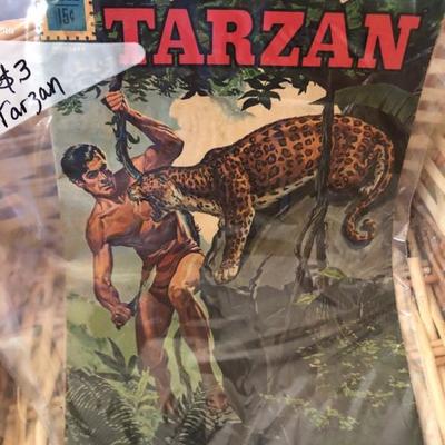 Vintage comic books - Tarzan