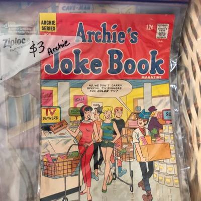 Vintage comic books - Archie's Joke Book