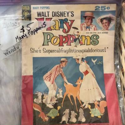 Vintage comic books - Mary Poppins