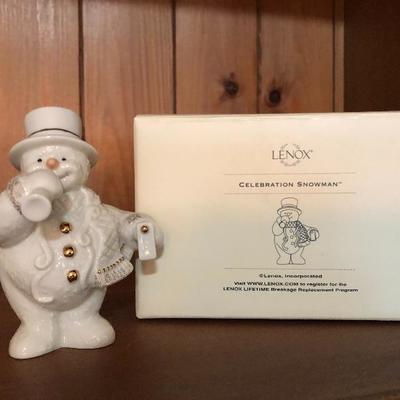 Lenox Celebration Snowman
