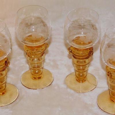 Antique and/or Collectible Estate Sale Items. Hallmarked glass. Germany.