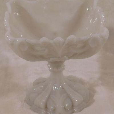 Antique and/or Collectible Estate Sale Item. Very Large Milk Glass.